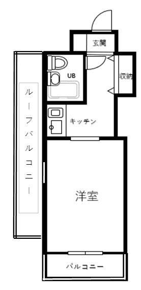 ウインベル亀戸(1K/5階)の間取り写真