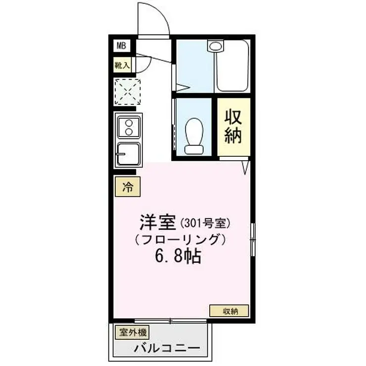 サンライズ 2階階 間取り