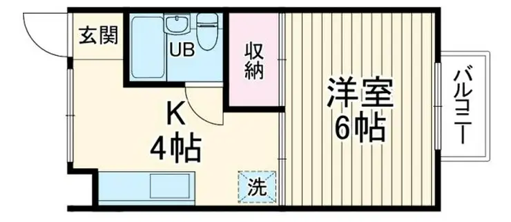 メゾン高津 2階階 間取り