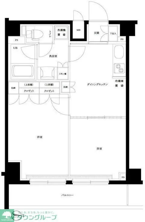 ルーブル墨田立花 4階階 間取り