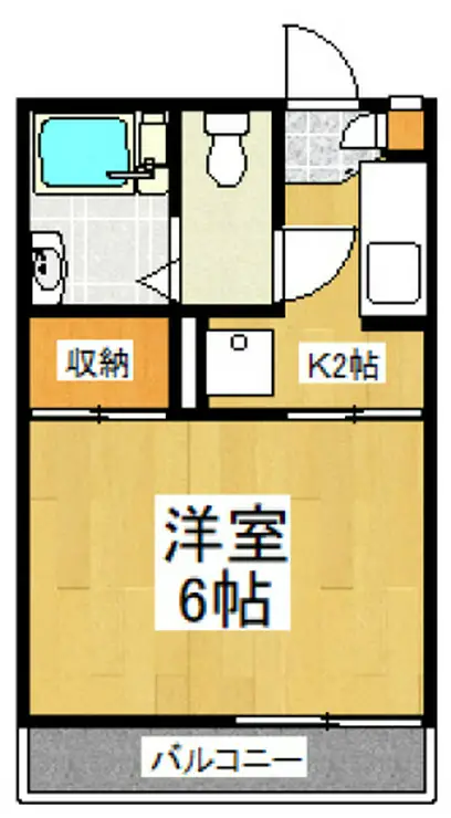 シャトル森野 1階階 間取り