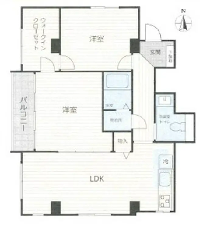 吉田山ハイコーポ 5階階 間取り