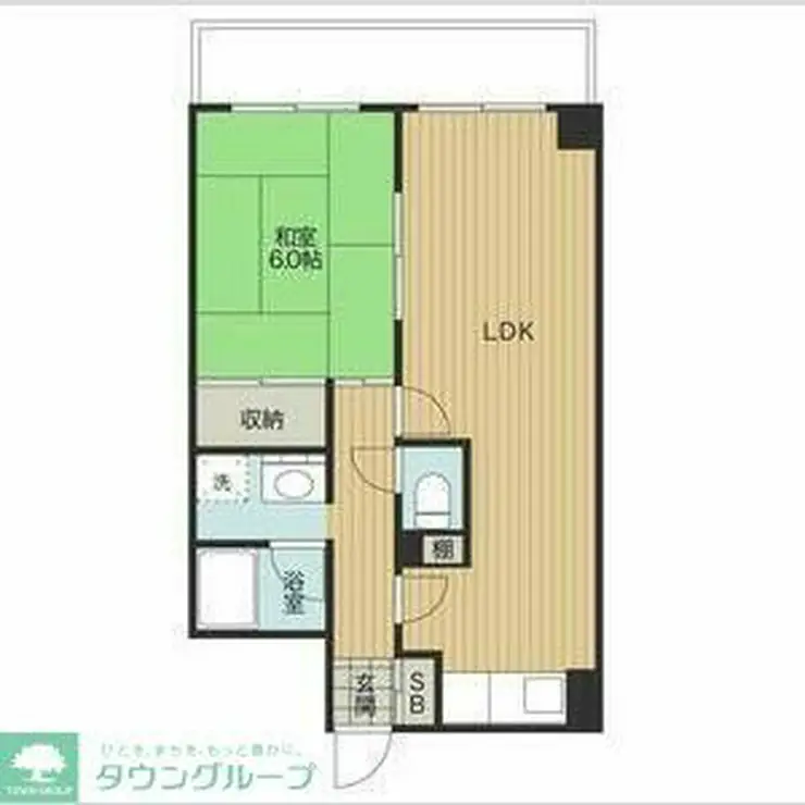 スカイヒルズ小川 4階階 間取り