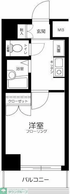 ロイヤルパレス高円寺 2階階 間取り