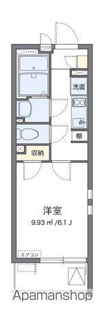 クレイノリヴェール西寺尾(1K/3階)の間取り写真