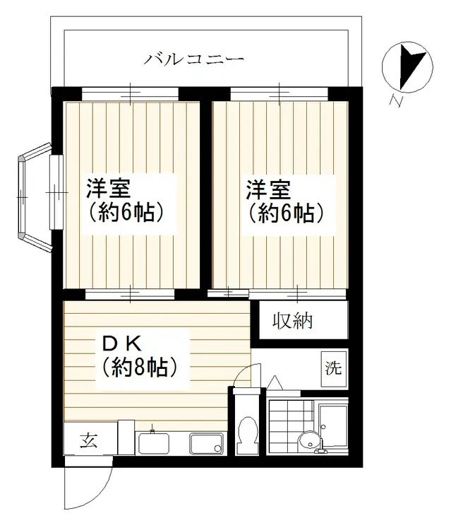 ヒルズ西馬込 2階階 間取り