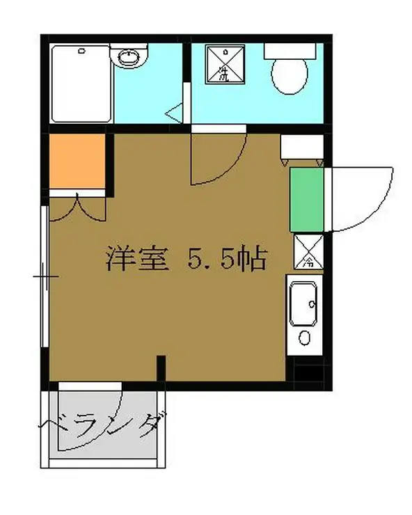 エクセル白鳥 2階階 間取り