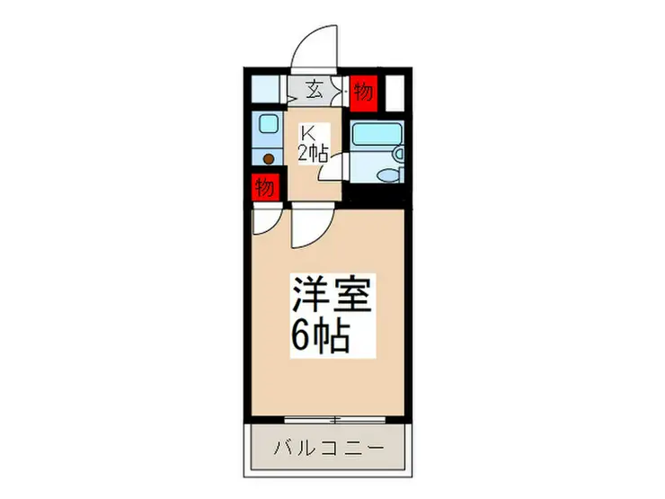 クリオ桶川壱番館 4階階 間取り