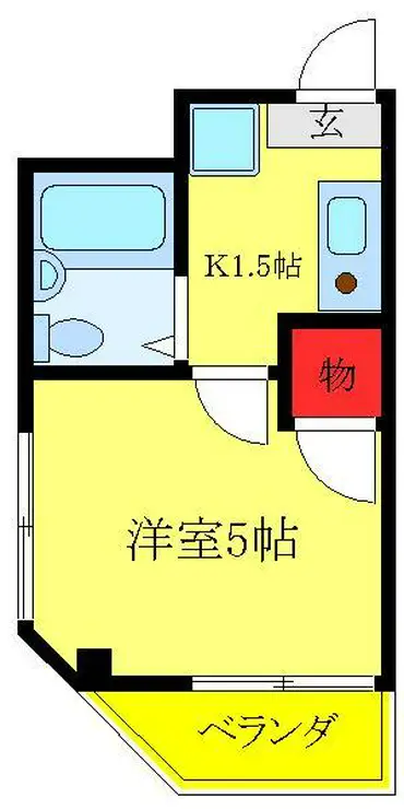 プライム王子神谷 2階階 間取り