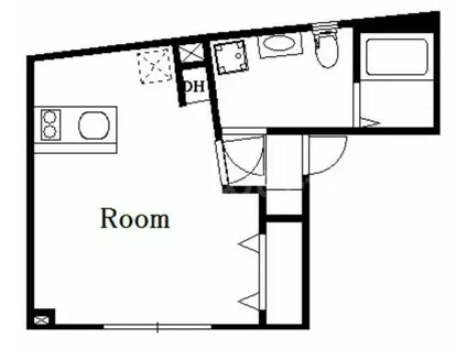 プレゾン江古田(ワンルーム/2階)の間取り写真