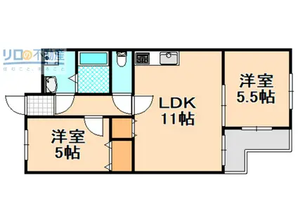 セントラル伊丹503(2LDK/5階)の外観写真