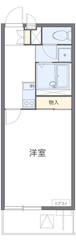 ドエル小竹向原(1K/3階)の間取り写真