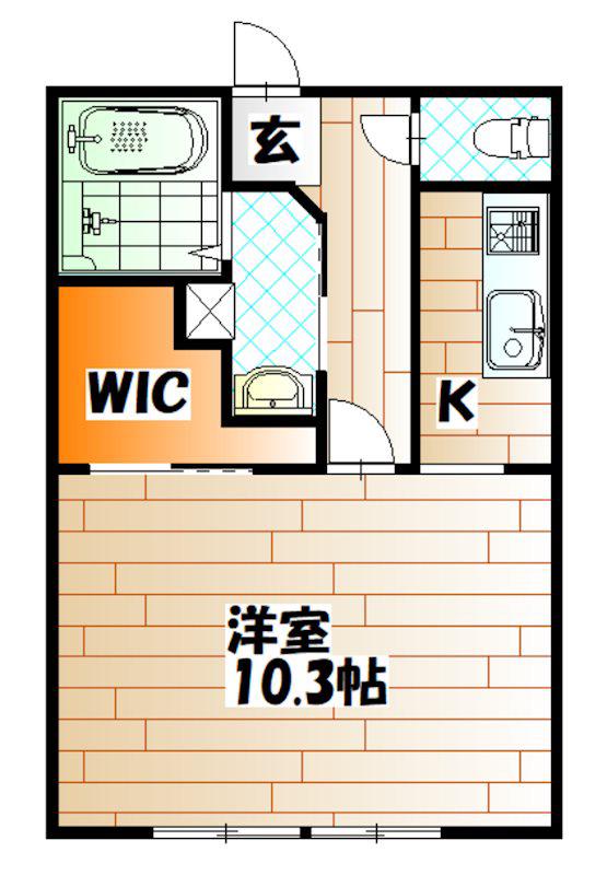 東和ビル(1K/3階)の間取り写真