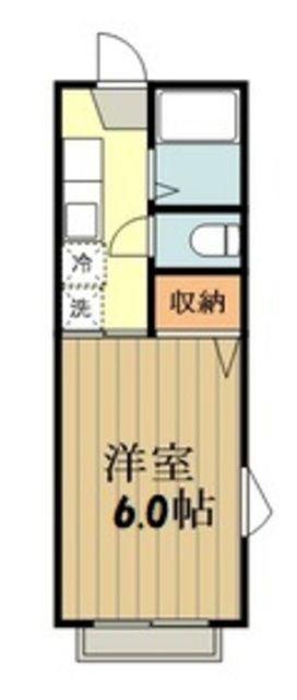 スクエア小泉(1K/1階)の間取り写真