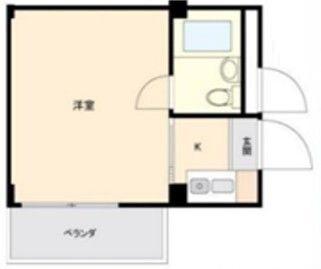 メゾン・ド・モナーク(ワンルーム/3階)の間取り写真