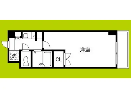 リファインハイツナカモト(1K/1階)の間取り写真