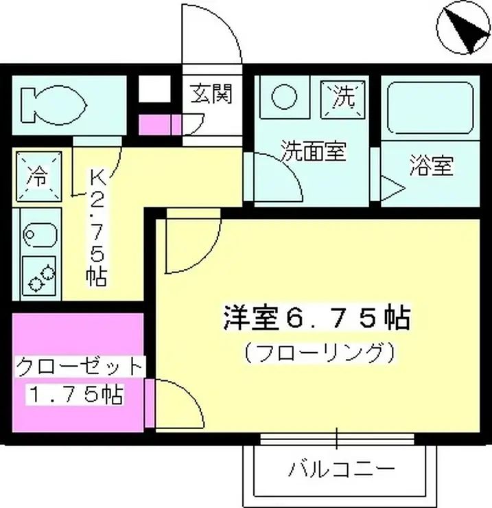 ブルーブリッジ鵠沼海岸 1階階 間取り