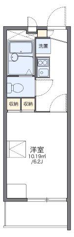 レオパレスドリームII(1K/3階)の間取り写真