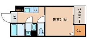 GERMER杉並(1K/3階)の間取り写真