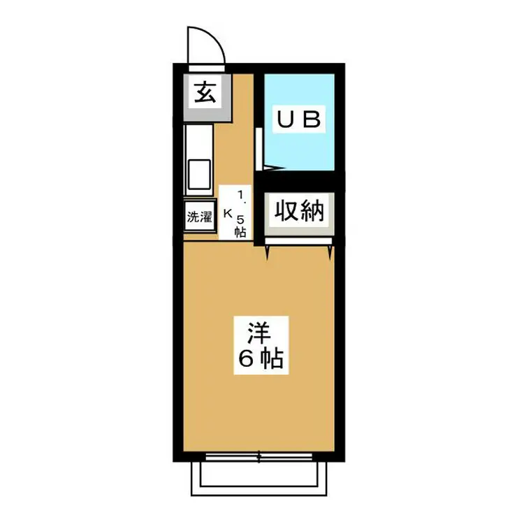 アビタシオン 2階階 間取り