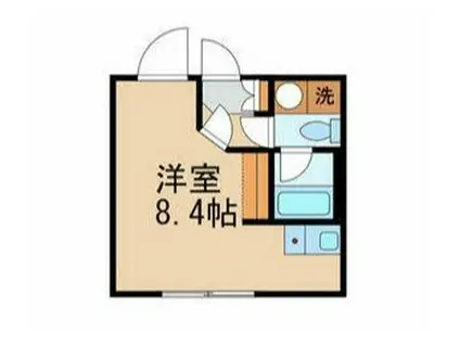 HJ PLACE SHIROKANE(ワンルーム/4階)の間取り写真