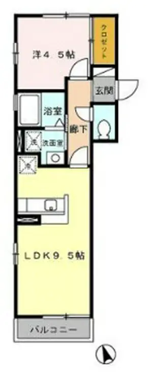 サンモールTM 2階階 間取り