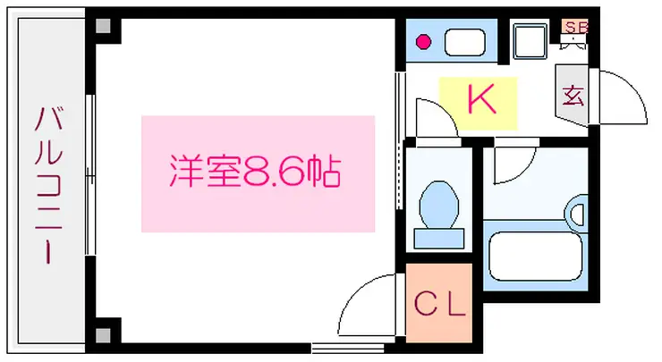 ロイヤルパーク東向島 6階階 間取り