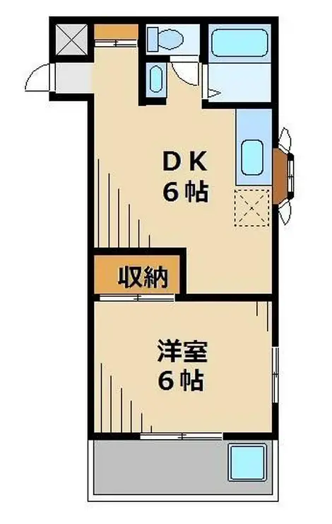 ラピュタ・マンション 2階階 間取り