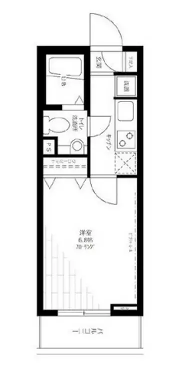 ステージグランデ日本橋 10階階 間取り