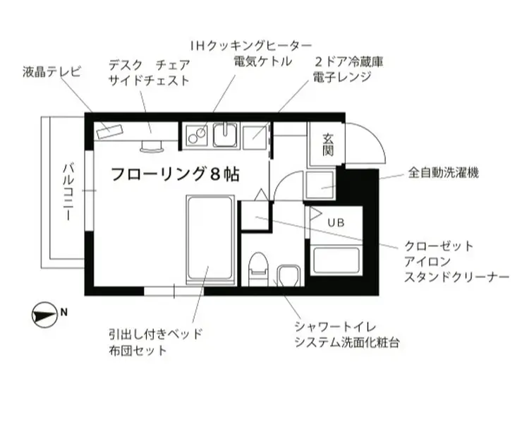 プチグランデパティオ 4階階 間取り