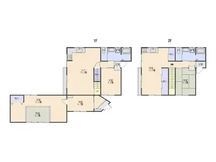 シーサイド・K(5LDK/1階)の間取り写真