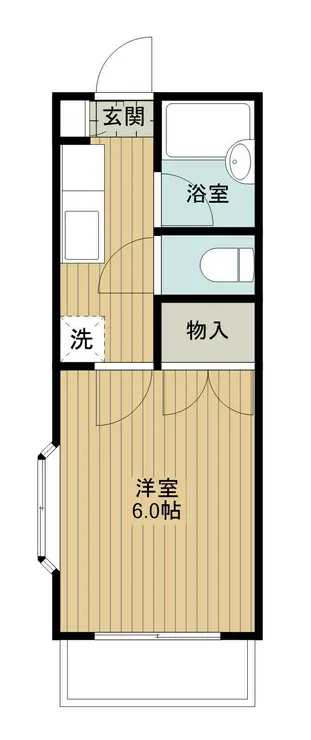 ルミエール藤田 2階階 間取り