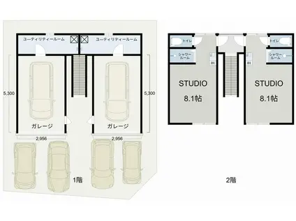 AZTO桶川(ワンルーム/1階)の間取り写真