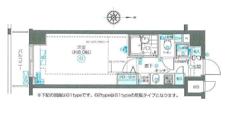 フェニックス本郷東大前(1K/3階)の間取り写真