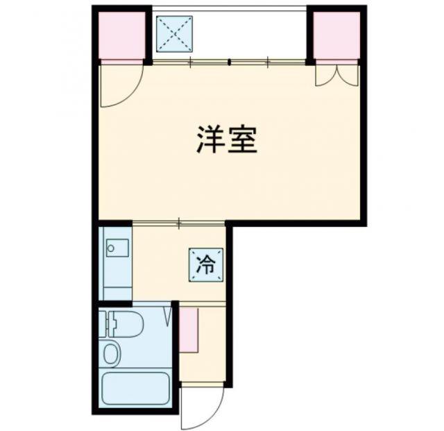 ロゼッタ南大門(1K/3階)の間取り写真
