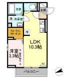 ＪＲ奥羽本線 山形駅 徒歩16分 3階建 築7年(1LDK/3階)の間取り写真