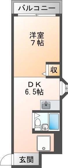 リアライズ大須(1DK/10階)の間取り写真