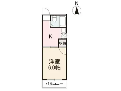 コート西宝町(1K/5階)の間取り写真