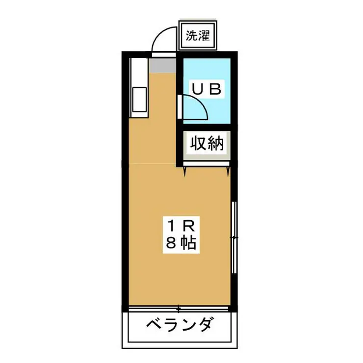 カーサ丸山 2階階 間取り