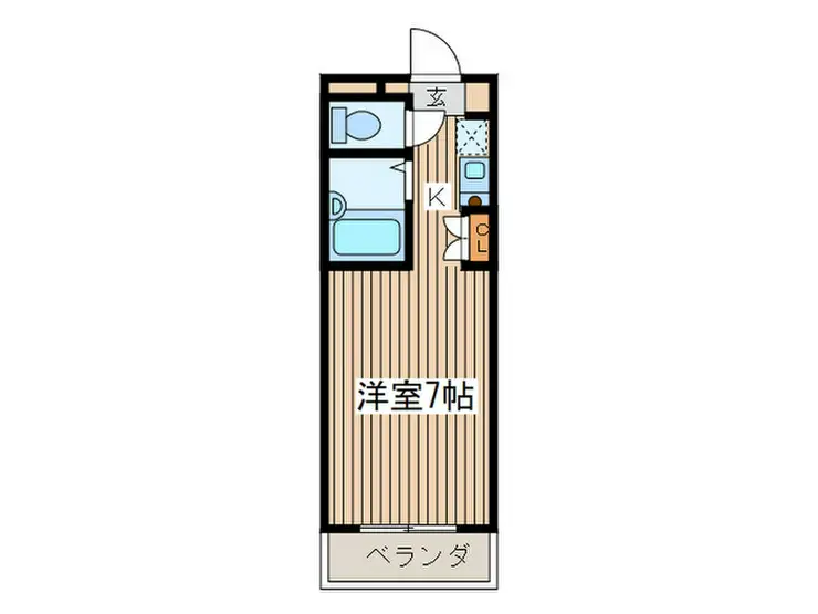 ロイヤルコート武蔵境 3階階 間取り