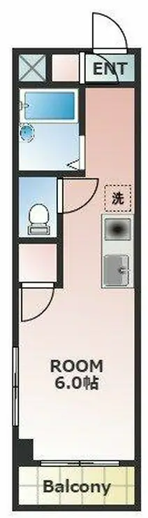 エスポワール錦 3階階 間取り