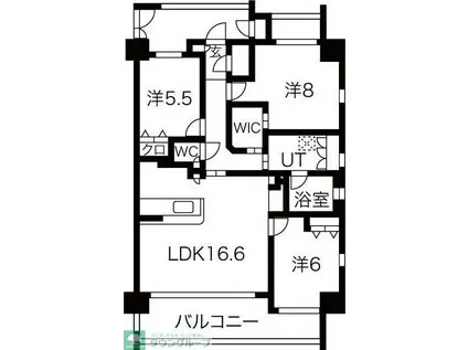 GRAN MONSILVA(3LDK/3階)の間取り写真