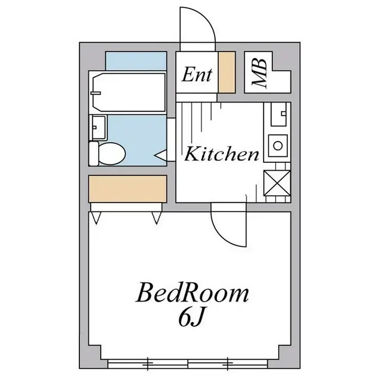 キャピタル・ゲン 1階階 間取り