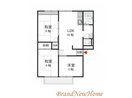コンドミニオ百舌鳥(3LDK/3階)の間取り写真