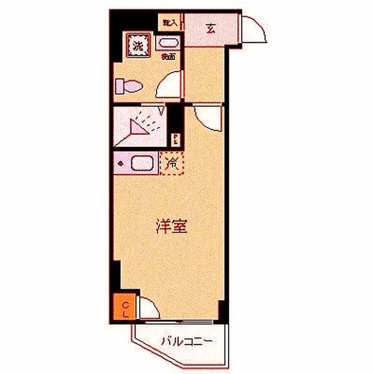 ブライトヒルレジデンス横浜 7階階 間取り