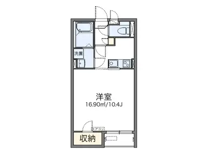 グレイスメゾン(1K/2階)の間取り写真