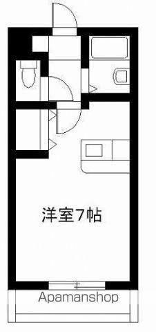 エレガンスメゾンI(ワンルーム/2階)の間取り写真