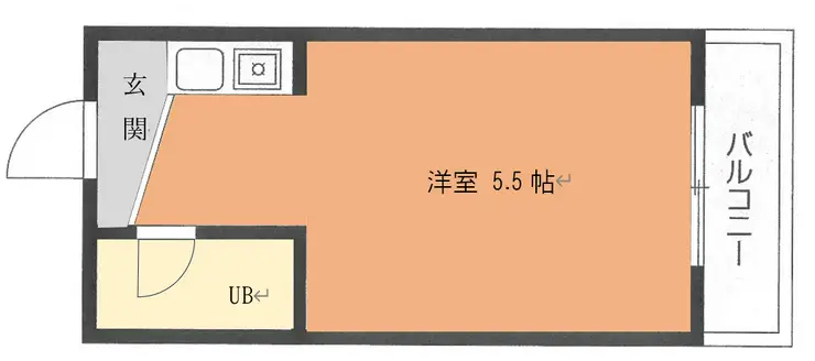 セイブフラット 1階階 間取り