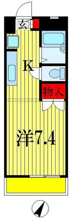 グレースコート 2階階 間取り