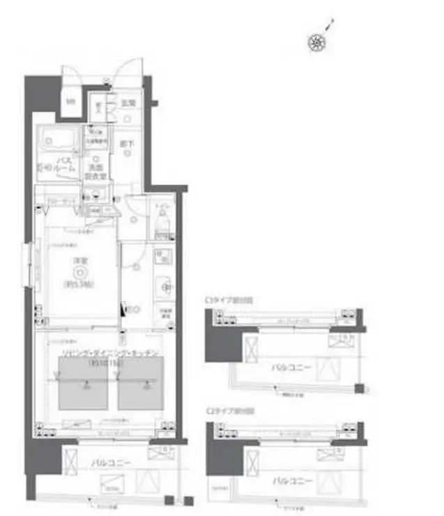 ZOOM日本橋蛎殻町 10階階 間取り